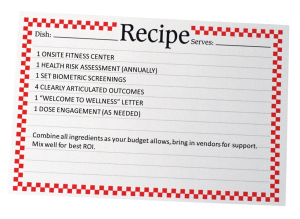Recipe for employee engagement