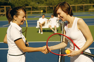 tennis, women, exercise, competition