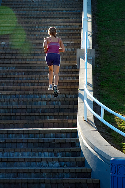 take the stairs, exercise, corporate wellness