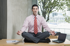 yoga at work