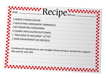 corporate wellness recipe