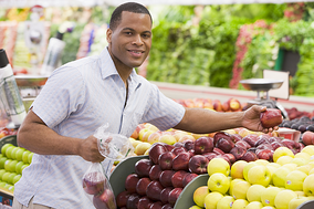 man shopping in produce resized 600