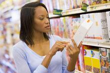 Woman Reading Food Label