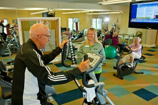 senior living fitness