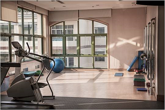 empty fitness center