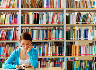 woman in library resized 600