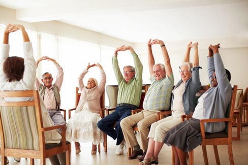 NIFS | seniors seated stretching