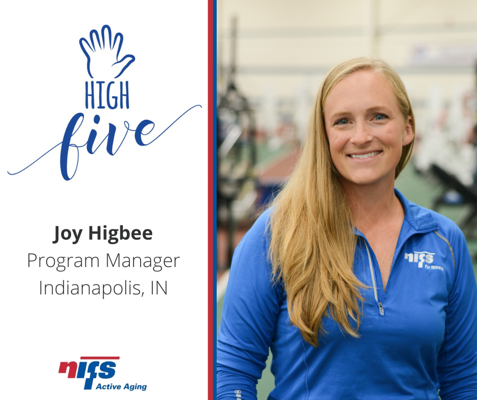 Staff High Five Joy Higbee